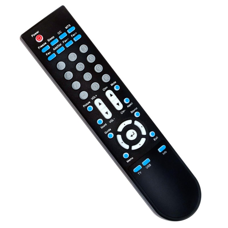 AULCMEET Replace Remote Control Compatible with Sceptre TV KR002B002 X505BV-FHD X460BV-FHD X460 X425BV-FHD X425 X409BV-FHD X402BV-FHD X405BV-FHD3 X405BV-FHD X408BV-FHD X420BV-FHD - Image 5